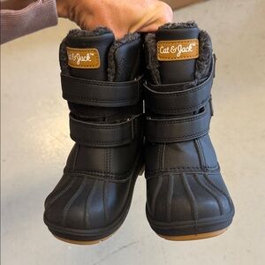Kids Velcro winter snow boot